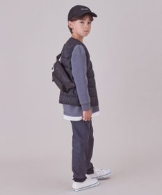 UNFILO 【120-150cm】TAION Vネック ダウンベスト(UNISEX)