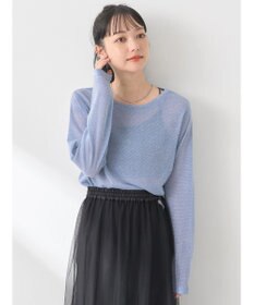 earth music&ecology ラメシアープルオーバー