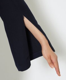 uncrave 【防シワ・洗濯機洗い可】ウォッシャブルダブルクロス スリットスリーブ ブラウス（uncrave STANDARD）