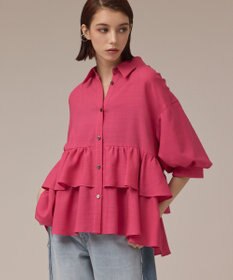 GRACE CONTINENTAL ティアードシャツチュニック