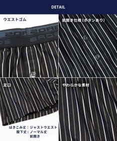 WACOAL MEN トランクス しめつけすぎずダブつかない ストレッチ素材 前開き 下着 メンズ GT4111 /ブロス バイ ワコールメン