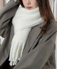 WEGO 【ユニセックス着用ITEM】リブニットストール