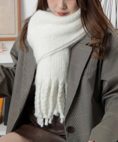 WEGO 【ユニセックス着用ITEM】リブニットストール