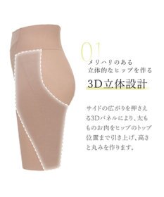 BRADELIS New York 【BRADELIS New York】おしりが桃メリハリフィットガードル ブラデリス 補正下着 ヒップアップ 1枚履き可能なガードルショーツ