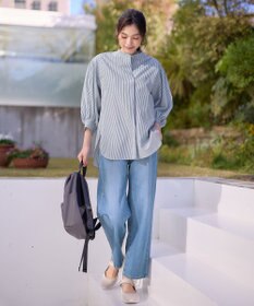 ANY 【WEB限定】【UVカット/抗菌防臭/速乾】エニィファンクション　スキッパーブラウス