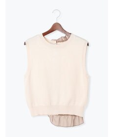 Te chichi シフォンフリルニットベスト