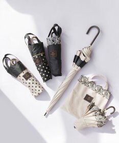 TOCCA 【晴雨兼用】SIDE RIBBON UMBRELLA 長傘