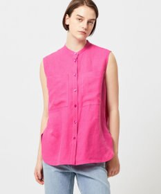 BEIGE， BASILE / バンドカラーシャツ