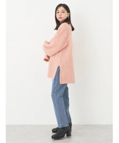 earth music&ecology フワフワＭＩＸヤーンチュニック