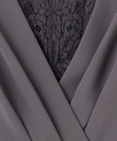 ANY SIS 【Lily Calin】カシュクールタック ドレス