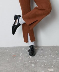 TRICOTE FAKE FUR HIGH SOCKS／フェイクファーハイソックス