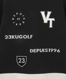 23区GOLF 【MEN】【ウォッシャブル】グラフィックダブルジャガードニット