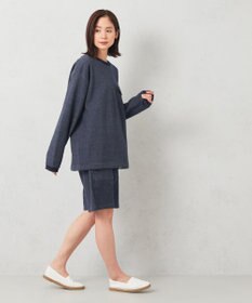 JOSEPH ABBOUD MOUNTAIN 【SPACE／UNISEX】オーガニックコットン使用 ヴィンテージインレー ショートパンツ