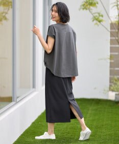 ANY フレンチスリーブロゴTシャツ