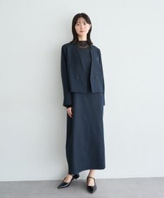 YECCA VECCA 【2点SET】ショートジャケットセットキャミワンピース