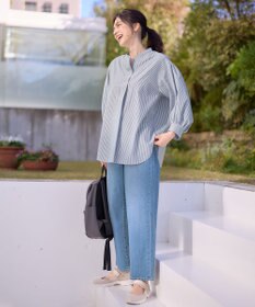 ANY 【WEB限定】【UVカット/抗菌防臭/速乾】エニィファンクション　スキッパーブラウス