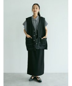 CRAFT STANDARD BOUTIQUE パイピングラインスカート