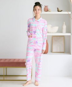 tsumori chisato SLEEP ツモリチサト パジャマ 綿100%(本体) スムース素材 長袖 長ズボン レディース UDX597 /ワコール