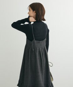 Green Parks ・ＥＬＥＮＣＡＲＥ　ＤＵＥ　ツィードキャミワンピース