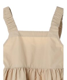 Green Parks ａ．肩ひもギャザーノースリワンピース