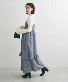 Green Parks ・ＥＬＥＮＣＡＲＥ　ＤＵＥ　ツィードキャミワンピース