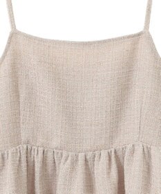 Green Parks ・ＥＬＥＮＣＡＲＥ　ＤＵＥ　ツィードキャミワンピース