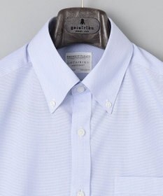 GOTAIRIKU 春夏向け【形態安定】SUMMERPREMIUMPLEATS_ボタンダウン 半袖ドレスシャツ