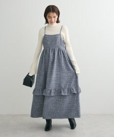 Green Parks ・ＥＬＥＮＣＡＲＥ　ＤＵＥ　ツィードキャミワンピース