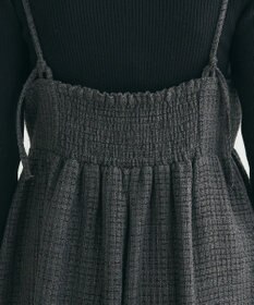 Green Parks ・ＥＬＥＮＣＡＲＥ　ＤＵＥ　ツィードキャミワンピース