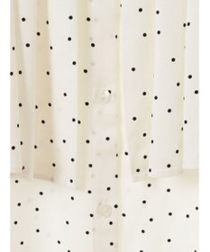 earth music&ecology ケープカラーブラウス