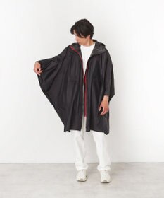 MOONBAT POLO RALPH LAUREN(ポロ ラルフローレン) ポロポニー ポケッタブル レインポンチョ レインコート 無地 フード 収納袋 ロゴ入 レディース