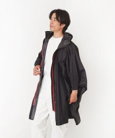 MOONBAT POLO RALPH LAUREN(ポロ ラルフローレン) ポロポニー ポケッタブル レインポンチョ レインコート 無地 フード 収納袋 ロゴ入 レディース