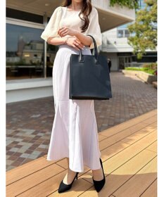 LA BAGAGERIE 【MONICA】アコーディオンスクエアトートM