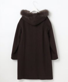 エアリーモッサフード付きウール コート / Feroux | ファッション通販 