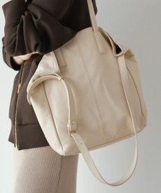 russet 【2025AW新作】《WEB限定》レザー2WAYトートバッグ(CE-1584-WEB)