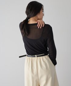 YECCA VECCA クルーネックシアートップス