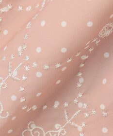 組曲 KIDS 【150-170㎝】ドットシフォン ワンピース