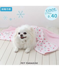 PET PARADISE ペットパラダイス クールケット 《苺＆お花柄》 小型犬