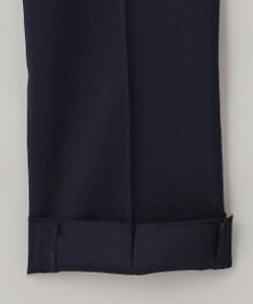 GOTAIRIKU ロングセラー【洗える/折り目加工/シワになりにくい/ウエストアジャスター】ウォッシャブル サマーウール100％パンツ_定番色(1タック)24年モデル