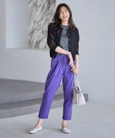 ANY L メッシュパターンニットカーディガン