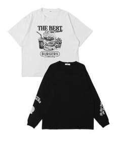 WEGO 【ユニセックス着用ITEM】グラフィックアンサンブルT（LS）