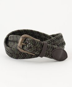 JOSEPH ABBOUD レザーメッシュ　ベルト