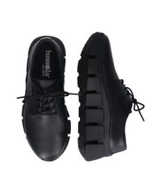 INTER-CHAUSSURES 【BUSSOLA】晴雨兼用厚底ダービーシューズ