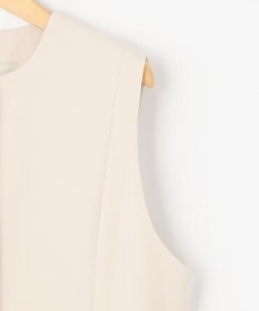 組曲 【KUMIKYOKU NAVY】コンフォータブルドレープ ジレ