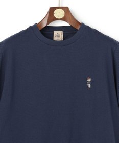 J.PRESS MEN 新デザイン【BULLDOG BOY】カノコレジメン クルーネック Tシャツ