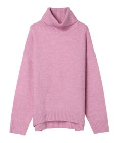 Green Parks ｆｕｗａっとメランジタートルニットプルオーバー