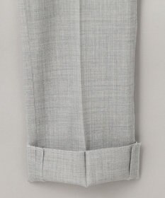 GOTAIRIKU ロングセラー【洗える/折り目加工/シワになりにくい/ウエストアジャスター】ウォッシャブル サマーウール100％パンツ_限定色(ノータック)23/24年モデル