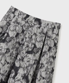 GRACE CONTINENTAL ジャガードタックスカート