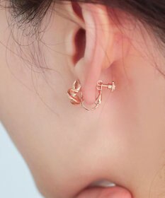 Tiaclasse 【選べる2TYPEデザイン】【金属アレルギー対応】 トゥワインピアス＆イヤリング