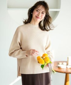 ANY SIS S ラインポイント ニット